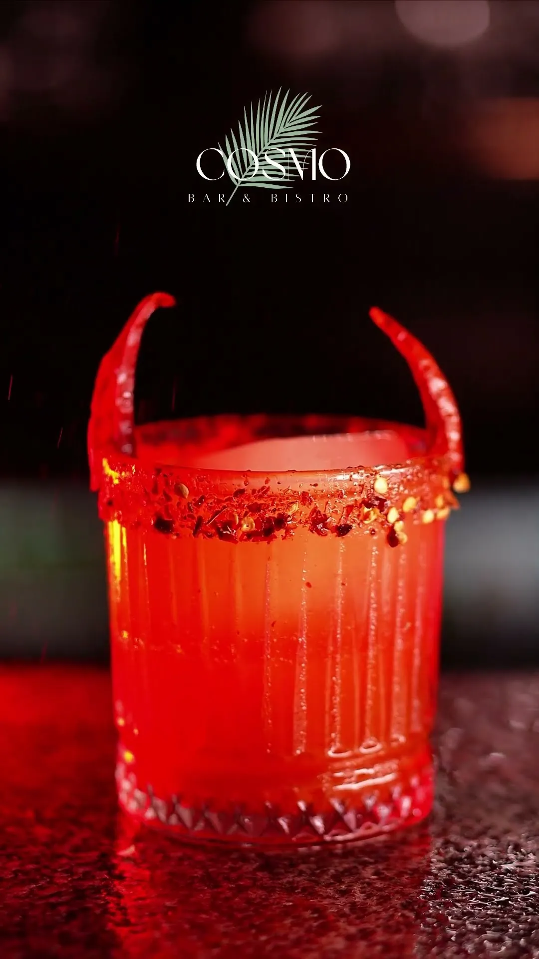 Hellfire Cocktail — Cosmo Bar & Bistro
