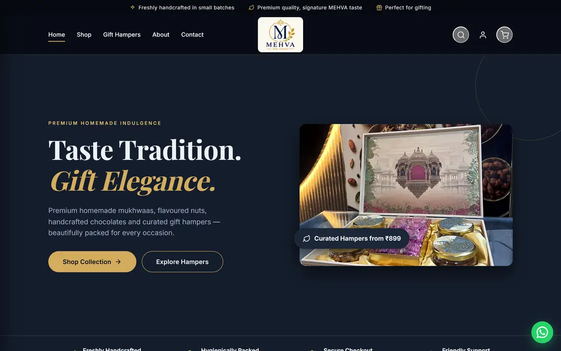 Home page of MEHVA